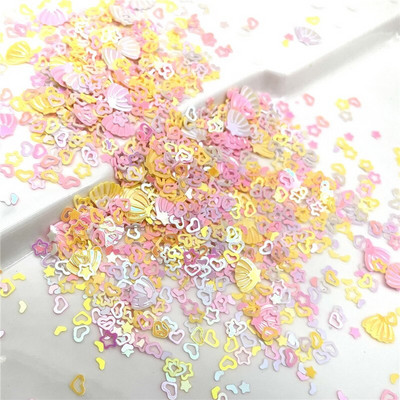 30 g AB mješavine oblika, šljokice, svjetlucave palete za DIY izradu noktiju, izradu rukotvorina, konfete za vjenčanje na veliko