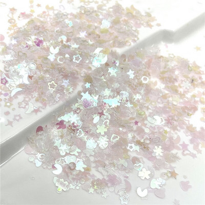 30 g AB mješavine oblika, šljokice, svjetlucave palete za DIY izradu noktiju, izradu rukotvorina, konfete za vjenčanje na veliko