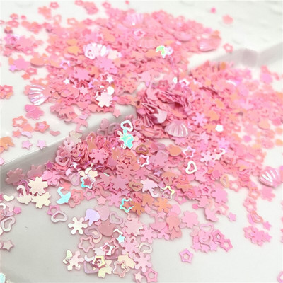 30 g AB mješavine oblika, šljokice, svjetlucave palete za DIY izradu noktiju, izradu rukotvorina, konfete za vjenčanje na veliko