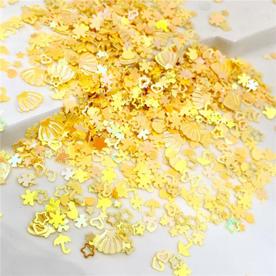 30 g AB mješavine oblika, šljokice, svjetlucave palete za DIY izradu noktiju, izradu rukotvorina, konfete za vjenčanje na veliko