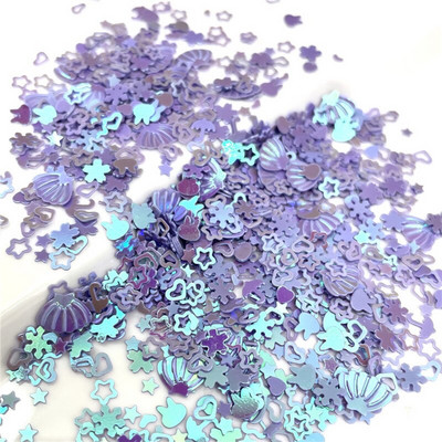 30 g AB mješavine oblika, šljokice, svjetlucave palete za DIY izradu noktiju, izradu rukotvorina, konfete za vjenčanje na veliko