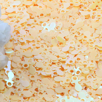 10g Пайети във формата на залъгалка за занаяти Мини пайети Декорация за бебешки душ Направи си сам Шевни бележки Lentejuelas Confetti