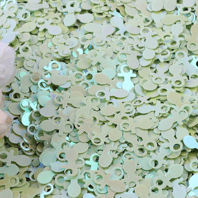 10g Paiete în formă de suzetă pentru artizanat Mini paiete Paiete Decor pentru Baby Shower Cusut DIY Scrapbooking Lentejuelas Confetti