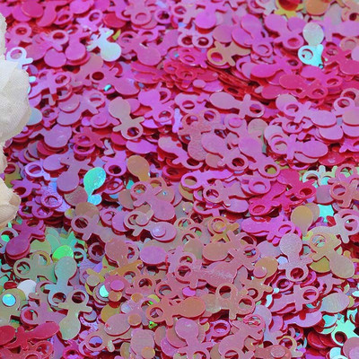 10g Paiete în formă de suzetă pentru artizanat Mini paiete Paiete Decor pentru Baby Shower Cusut DIY Scrapbooking Lentejuelas Confetti