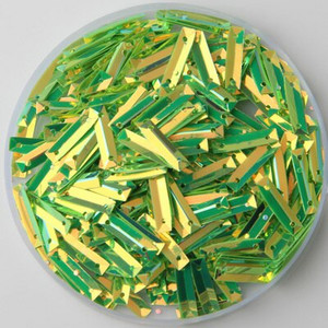 2000 kom/Partija 3x14 mm pravokutna čašica sa šljokicama za cipele, kape i odjeću Materijali za šivanje ukrasa/ljepotica za vjenčanje