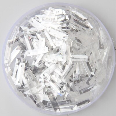 2000 kom/Partija 3x14 mm pravokutna čašica sa šljokicama za cipele, kape i odjeću Materijali za šivanje ukrasa/ljepotica za vjenčanje