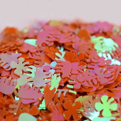 Trifoi cu patru foi de porc, 10 g, paiete libere, cusut, artizanat, confeti cu sclipici, decorare pentru unghii, accesorii pentru albume de albume