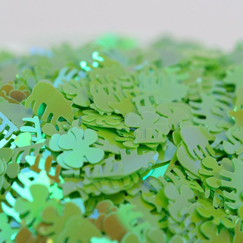 Trifoi cu patru foi de porc, 10 g, paiete libere, cusut, artizanat, confeti cu sclipici, decorare pentru unghii, accesorii pentru albume de albume