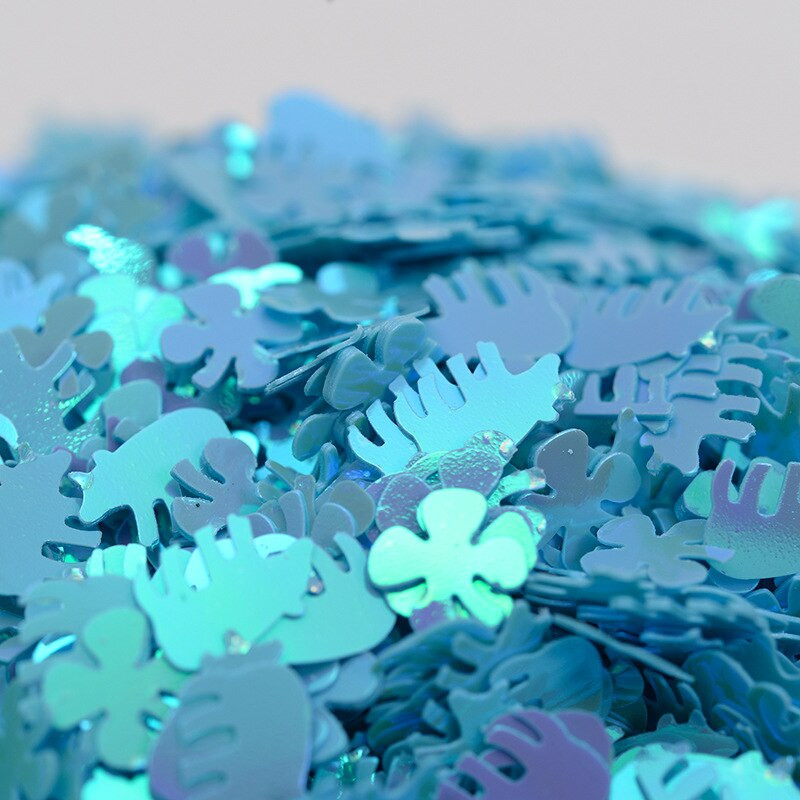 Trifoi cu patru foi de porc, 10 g, paiete libere, cusut, artizanat, confeti cu sclipici, decorare pentru unghii, accesorii pentru albume de albume