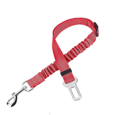 Ζώνη ασφαλείας σκύλου Ρυθμιζόμενη ανασυρόμενη ζώνη ασφαλείας αυτοκινήτου σκύλου Ανακλαστική ελαστική ελαστική νάιλον ζώνη ασφαλείας οχήματος για κατοικίδια Ζώνη ασφαλείας για σκύλους Ζώνη αυτοκινήτου