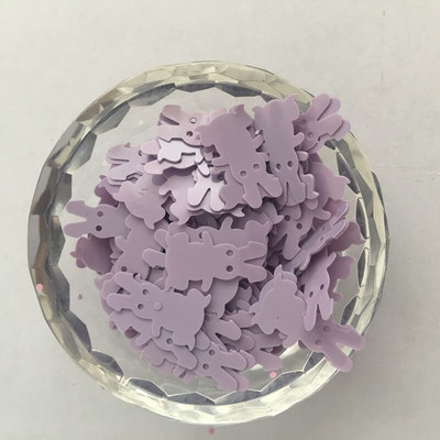 200 τμχ(25g)/παρτίδα 22*10mm Κουνέλι/Κουνελάκι χαλαρές πούλιες Paillette Ράψιμο ενδυμάτων Χειροτεχνία αξεσουάρ ρούχων για κομφετί διακόσμησης