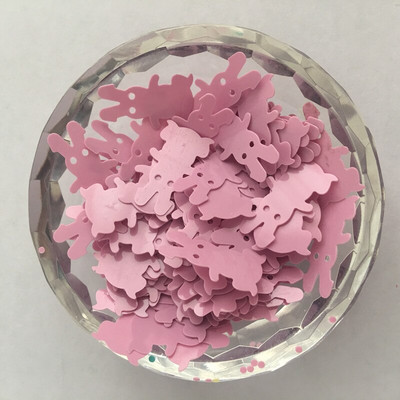 200 τμχ(25g)/παρτίδα 22*10mm Κουνέλι/Κουνελάκι χαλαρές πούλιες Paillette Ράψιμο ενδυμάτων Χειροτεχνία αξεσουάρ ρούχων για κομφετί διακόσμησης