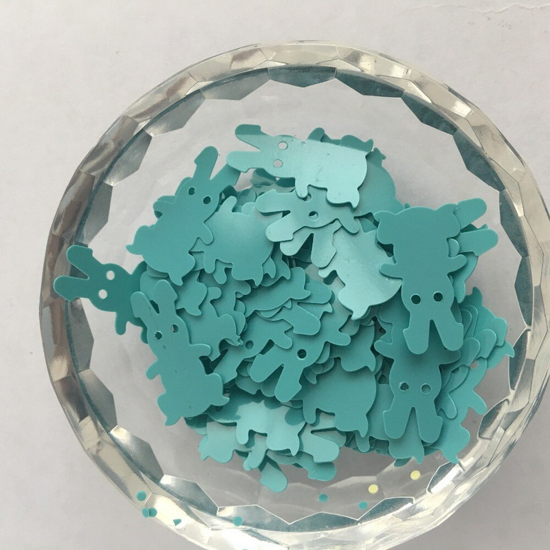 200 τμχ(25g)/παρτίδα 22*10mm Κουνέλι/Κουνελάκι χαλαρές πούλιες Paillette Ράψιμο ενδυμάτων Χειροτεχνία αξεσουάρ ρούχων για κομφετί διακόσμησης