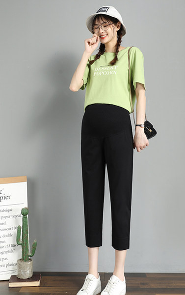 Γυναικείο casual παντελόνι με τσέπη και ψηλόμεσο