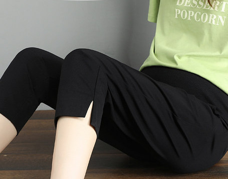 Γυναικείο casual παντελόνι με τσέπη και ψηλόμεσο