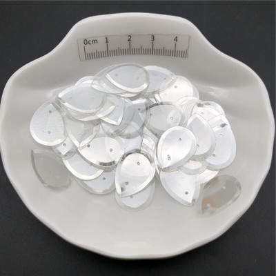 30g Crystal Transparent Color Series Loose Sequins Πιλέτες για ράψιμο, Παπούτσια, Καπέλο, Παιδικά DIY, Αξεσουάρ χειροτεχνίας Χονδρική