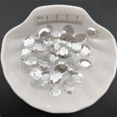 30g Crystal Transparent Color Series Loose Sequins Πιλέτες για ράψιμο, Παπούτσια, Καπέλο, Παιδικά DIY, Αξεσουάρ χειροτεχνίας Χονδρική