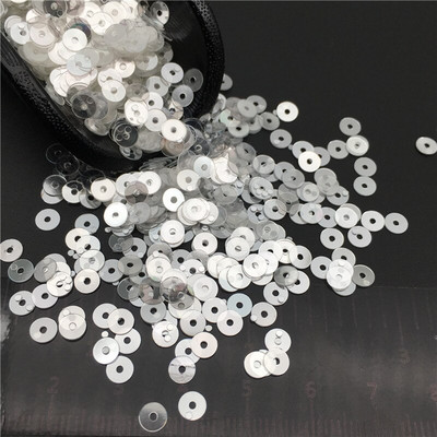 30g Crystal Transparent Color Series Loose Sequins Πιλέτες για ράψιμο, Παπούτσια, Καπέλο, Παιδικά DIY, Αξεσουάρ χειροτεχνίας Χονδρική