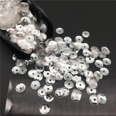 30g Crystal Transparent Color Series Loose Sequins Πιλέτες για ράψιμο, Παπούτσια, Καπέλο, Παιδικά DIY, Αξεσουάρ χειροτεχνίας Χονδρική