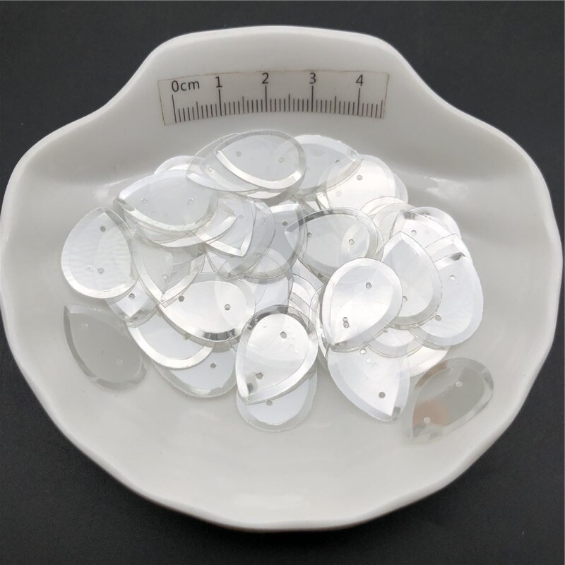 30g Crystal Transparent Color Series Loose Sequins Πιλέτες για ράψιμο, Παπούτσια, Καπέλο, Παιδικά DIY, Αξεσουάρ χειροτεχνίας Χονδρική