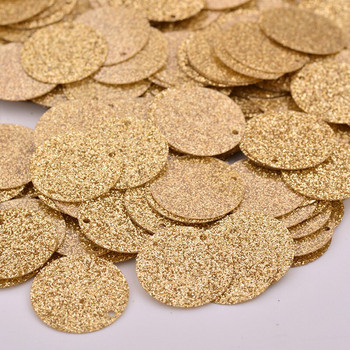 JUNAO 20g 18mm Glitter Χρυσό Ασημί Ράψιμο Μεγάλες Παγιέτες Στρογγυλές Επίπεδες Paillttes Σκουλαρίκια Κρεμαστό Ρούχα Χειροτεχνία DIY Διακοσμήσεις σπιτιού