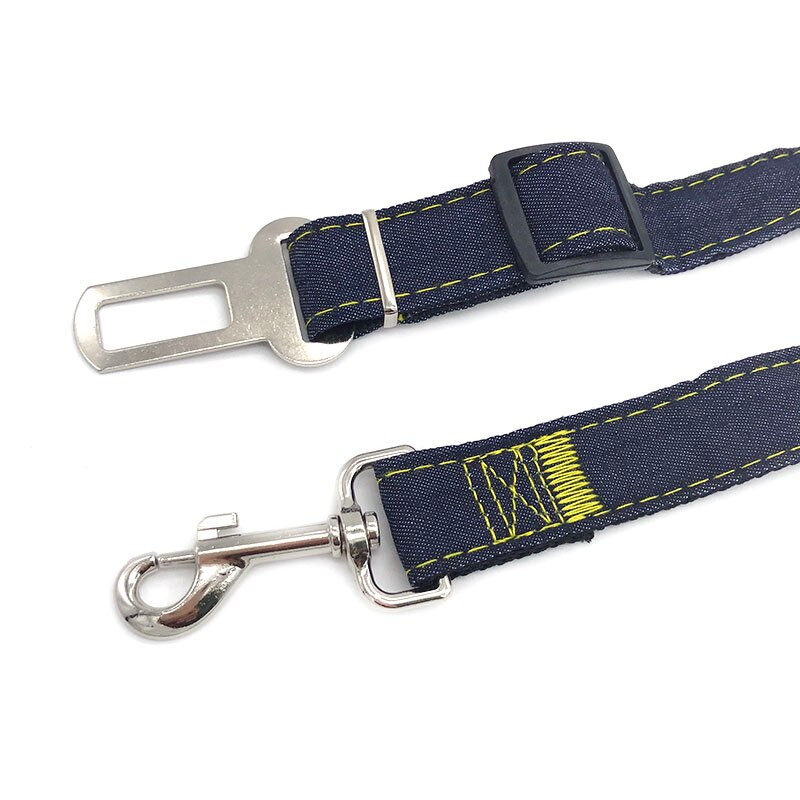 Ζώνη ασφαλείας με λουρί για σκύλους με ανθεκτικό πάχυνση κατοικίδιων ζώων Σκύλος για κουτάβι Ζώνη ασφαλείας για οχήματα