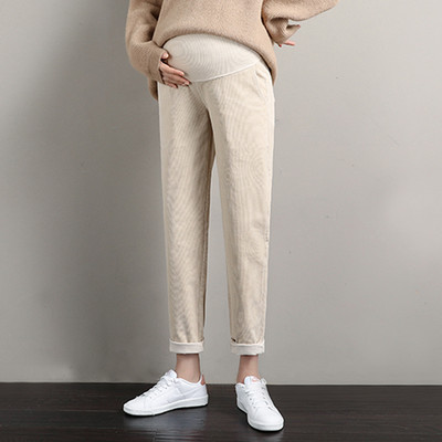 Ženske ležerne hlače - s visokim strukom