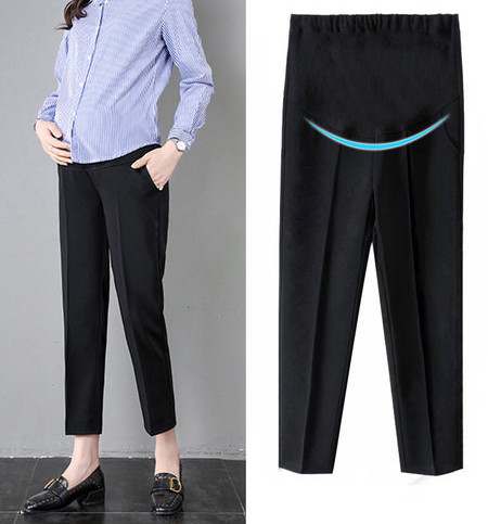 Pantaloni drepti dama - pentru gravide