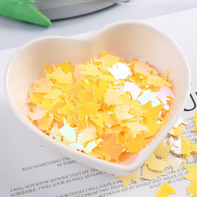 15 g/pachet 10 mm PVC Forma Unicorn Paiete Largi Paillettes Cusut Femei Imbracaminte Genti Accesorii Artizanat de nunta