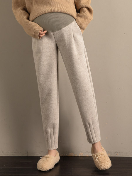 Γυναικεία casual ψηλόμεση παντελόνια για έγκυες γυναίκες