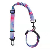 Περιλαίμιο και σετ λουριών Universal για σκύλους γάτας Ρυθμιζόμενο λουρί αυτοκινήτου με τηλεσκοπικό σχοινί ρυμούλκησης για στερέωση ζώνης εξωτερικού ταξιδιού Προϊόντα για κατοικίδια