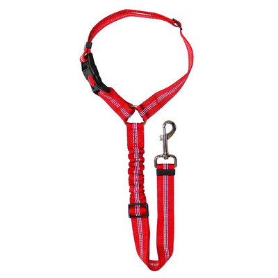 Sigurnosni pojas za pse Podesivi Sigurnosni pojasevi za štene za kućne ljubimce Reflektirajući elastični bungee za povezivanje s pojasom za pse u vozilu Svakodnevna upotreba