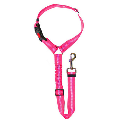 Sigurnosni pojas za pse Podesivi Sigurnosni pojasevi za štene za kućne ljubimce Reflektirajući elastični bungee za povezivanje s pojasom za pse u vozilu Svakodnevna upotreba