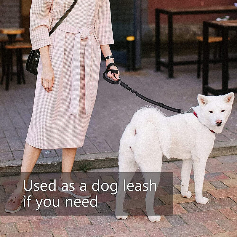 Sigurnosni pojas za pse Podesivi Sigurnosni pojasevi za štene za kućne ljubimce Reflektirajući elastični bungee za povezivanje s pojasom za pse u vozilu Svakodnevna upotreba