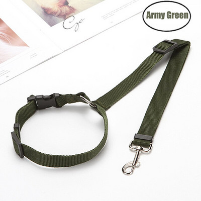 Centura de siguranță pentru mașină pentru animale de companie, lesă cu plumb, centură de siguranță pentru scaunul din spate, ham reglabil pentru câini pentru pisoi, câini, lesă, accesorii pentru animale de companie, dropshipping