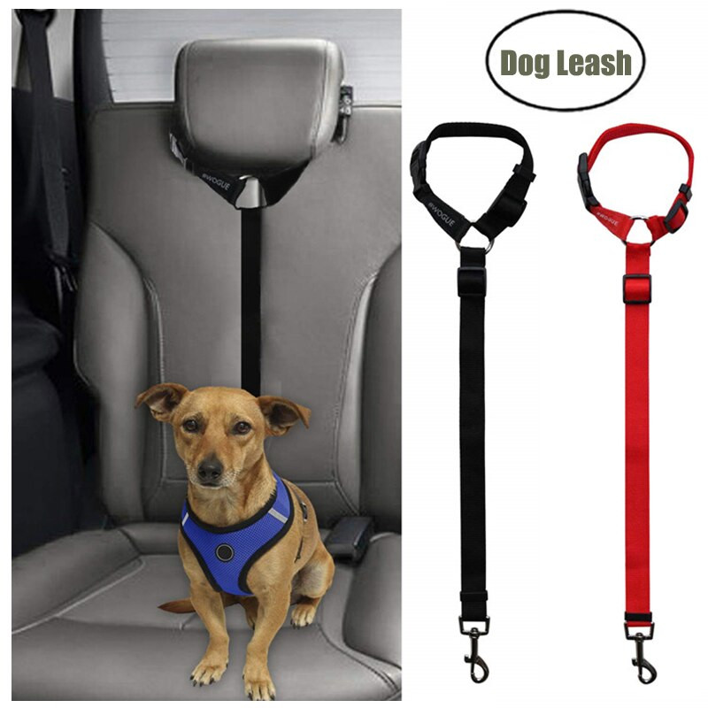 Centura de siguranță pentru mașină pentru animale de companie, lesă cu plumb, centură de siguranță pentru scaunul din spate, ham reglabil pentru câini pentru pisoi, câini, lesă, accesorii pentru animale de companie, dropshipping