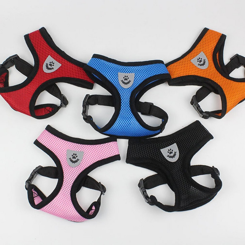 Ρυθμιζόμενο λουρί για σκύλους Puppy Pet Dogs Vest Car Running Small Medium Large ρυθμιζόμενο μαλακό γιλέκο Pet Pet Dogs