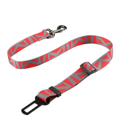 Ζώνη ασφαλείας αυτοκινήτου για σκύλους Ζώνη ασφαλείας για κουτάβι Σχοινί πρόσφυσης νάιλον πτυσσόμενο κατοικίδιο ζώο με αυτόματο σταθερό σύστημα Riband Προμήθειες για μικρά ζώα