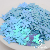 25g 13mm Butterfly Sequins kuldsed Paillette õmblemisrõivaste aksessuaarid, rõivamanused, DIY Sequins scrapbooking shakerid