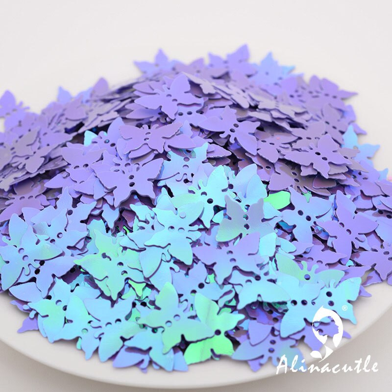 25g 13mm Butterfly Sequins kuldsed Paillette õmblemisrõivaste aksessuaarid, rõivamanused, DIY Sequins scrapbooking shakerid