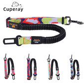 Automobilski pojas za kućne ljubimce, podesivi najlonski sigurnosni konop za pse, veliki, srednje mali, elastični crveni automobilski konop otporan na eksploziju