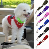 Koerad Aksessuaarid Reguleeritav Pet Cat Koerte Auto turvavöö Lemmiklooma istme Sõiduk Koerte rakmed Plii Klamber Ohutushoob Tõmbekangi Koerte kaelarihmad