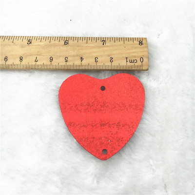 20 buc/pungă 55 mm paiete laser paiete mari în formă de inimă paiete din PVC bricolaj cusut nunta artizanat Lentejuelas accesorii 2 găuri