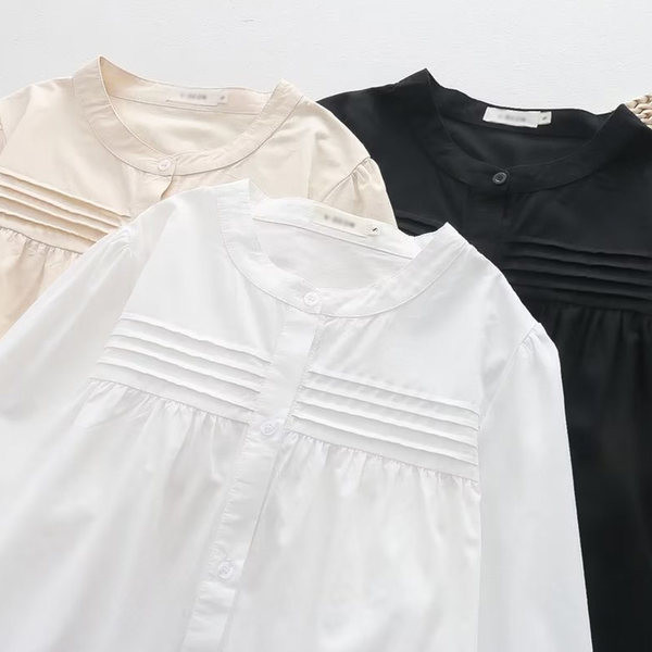 Μακρυμάνικο μπλουζάκι εγκυμοσύνης με λαιμόκοψη