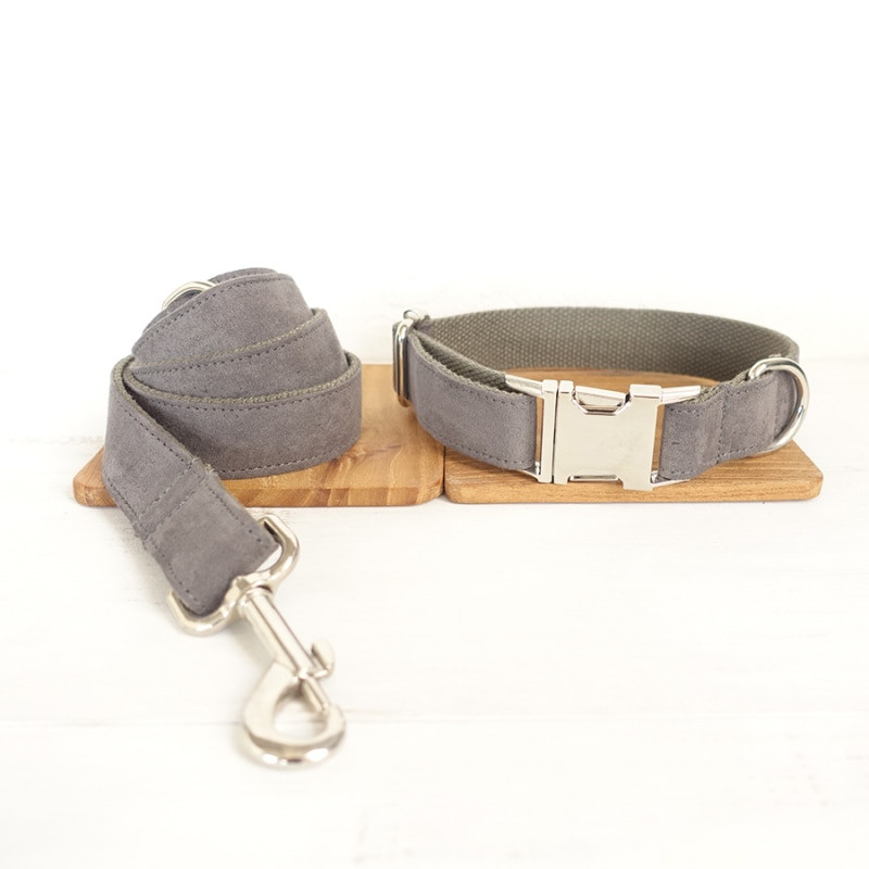 Zgarda personalizata pentru caini Zgarda personalizate pentru animale de companie, gravare gratuita, placuta de identificare, eticheta de identificare, accesoriu pentru animale de companie, set de lesa pentru zgarda catelului din catifea multipla