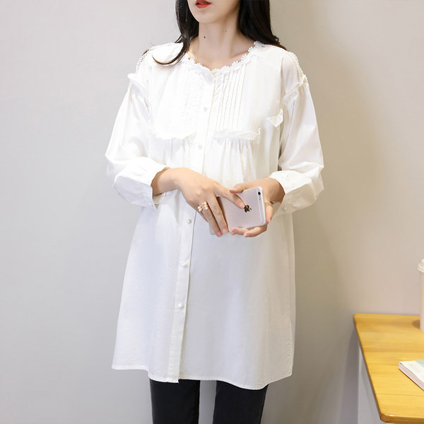 Naiste särk rasedatele - nööpidega