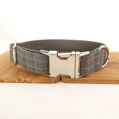 Персонализиран нашийник за кучета Персонализирани нашийници за домашни любимци Безплатно гравиране ID табела Етикет Аксесоар за домашни любимци Костюм Влакна Нашийници за кученца Комплект каишка