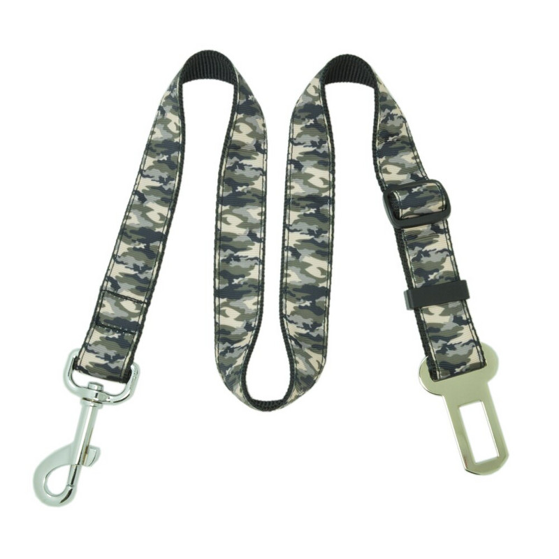 Ζώνη ασφαλείας DWOOFG Dog, Dog Seatbelt Tether, Ρυθμιζόμενη ζώνη ασφαλείας αυτοκινήτου για σκύλους, ζώνες ασφαλείας κατοικίδιων για αυτοκίνητο. Ζώνη ασφαλείας σκύλου για σκύλους B0929