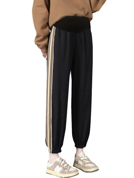 Sportske hlače za trudnice - s rubovima