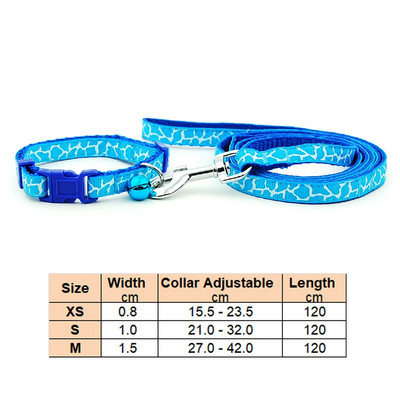 Куче котка яка каишка регулируема яка повод със звънец за кученце малко куче разходка на открито чихуахуа териер шнауцер